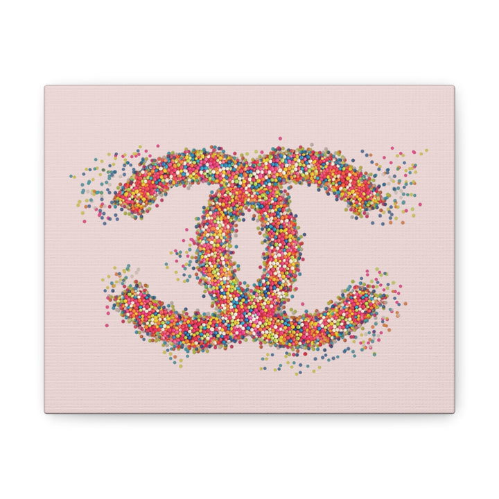 Sprinkle Me In Chanel Canvas Print