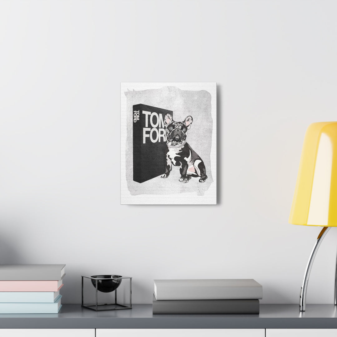 Tom Ford Frenchie Canvas Print