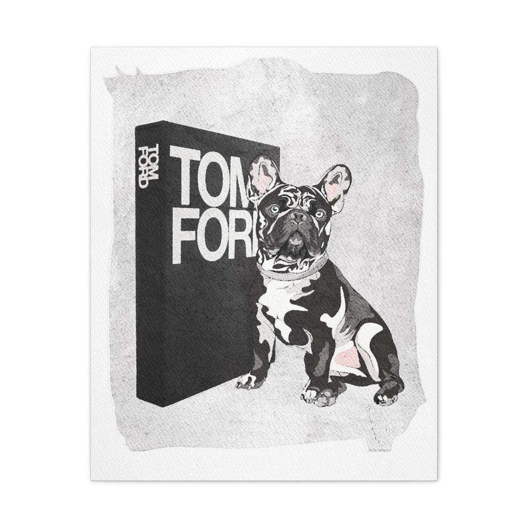Tom Ford Frenchie Canvas Print