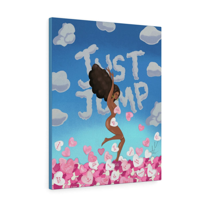 Just Jump Canvas Print