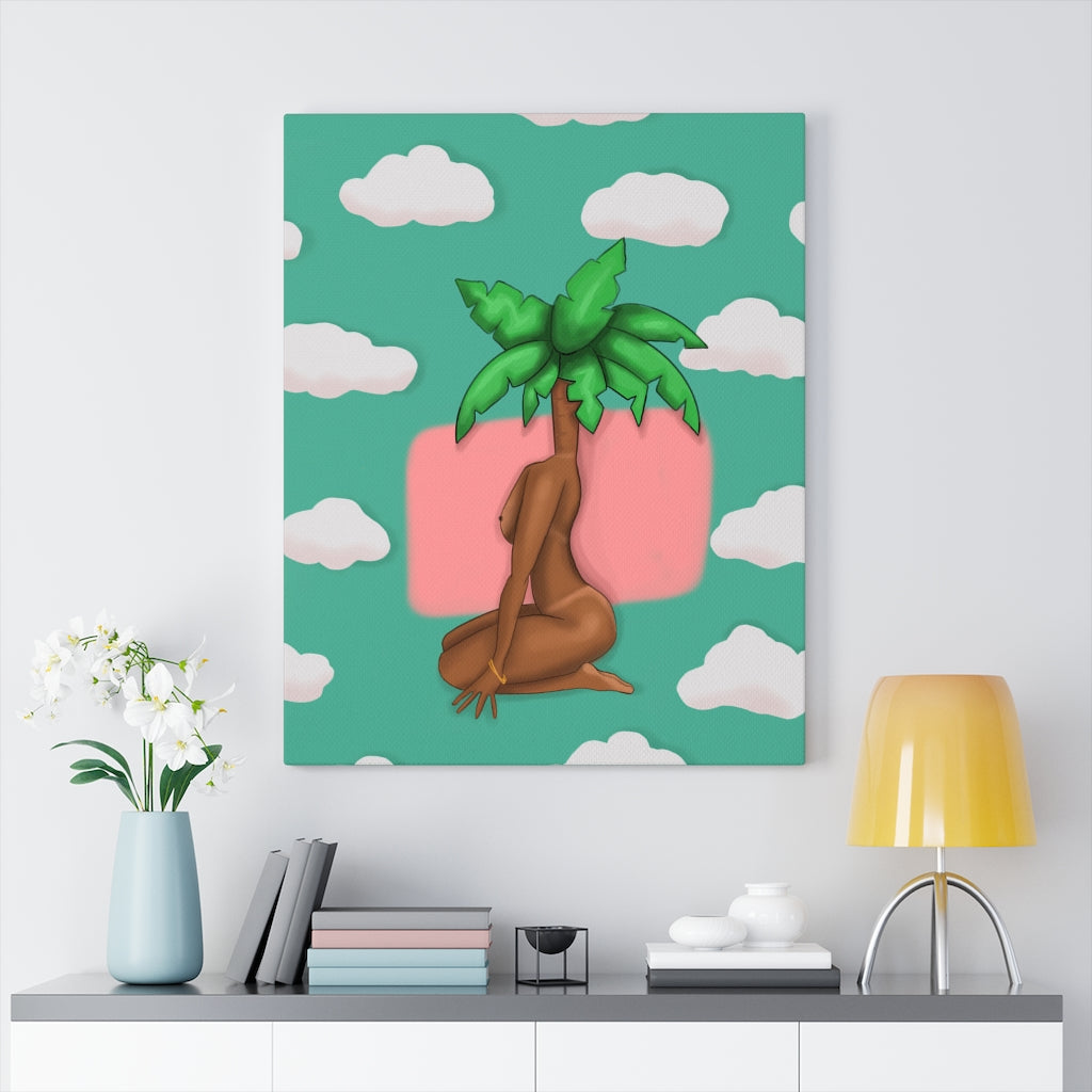 Always On Vacation Canvas Print