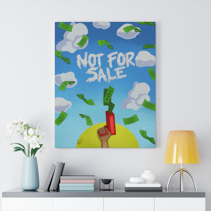 Not For Sale Canvas Print