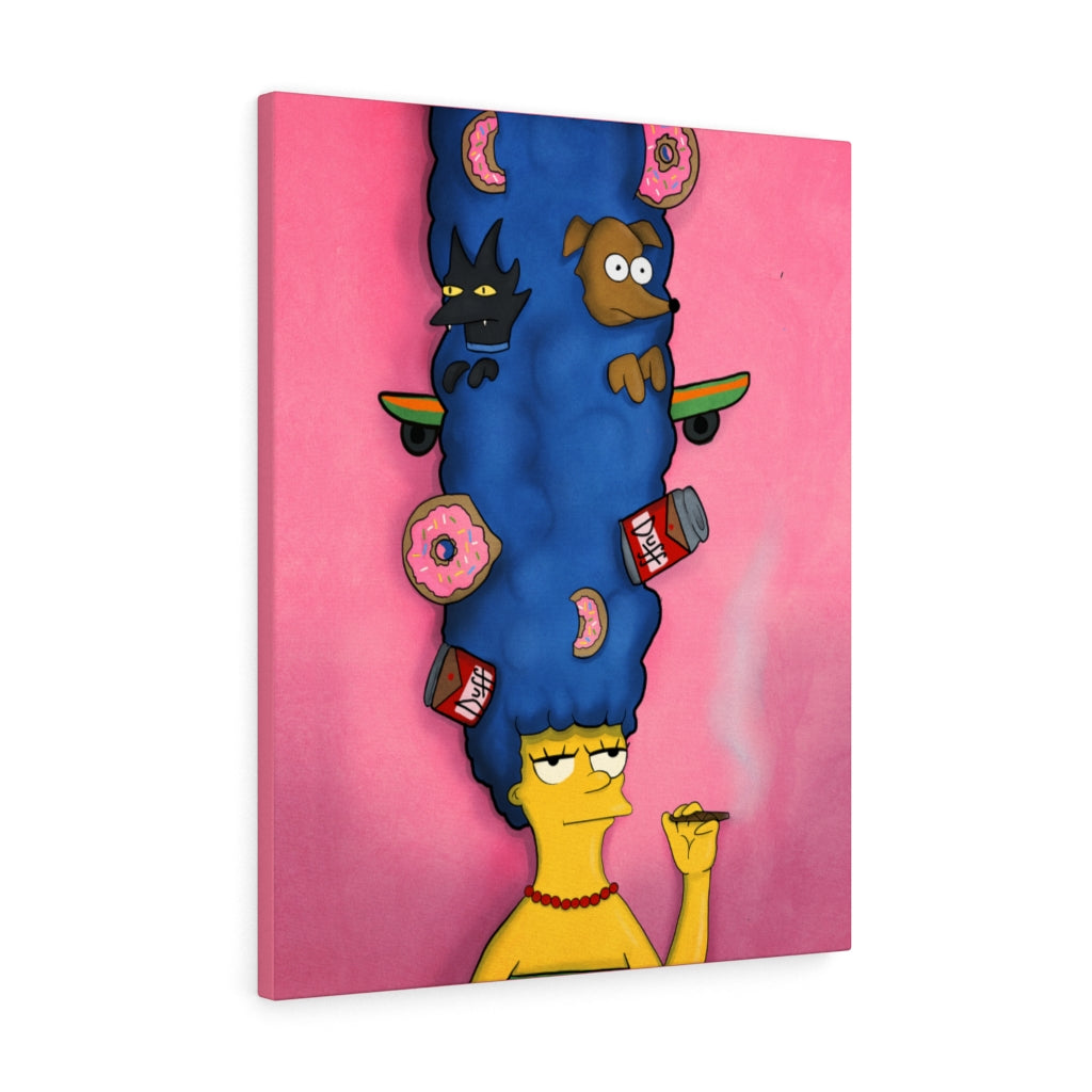 Marge's Vibe Canvas Print