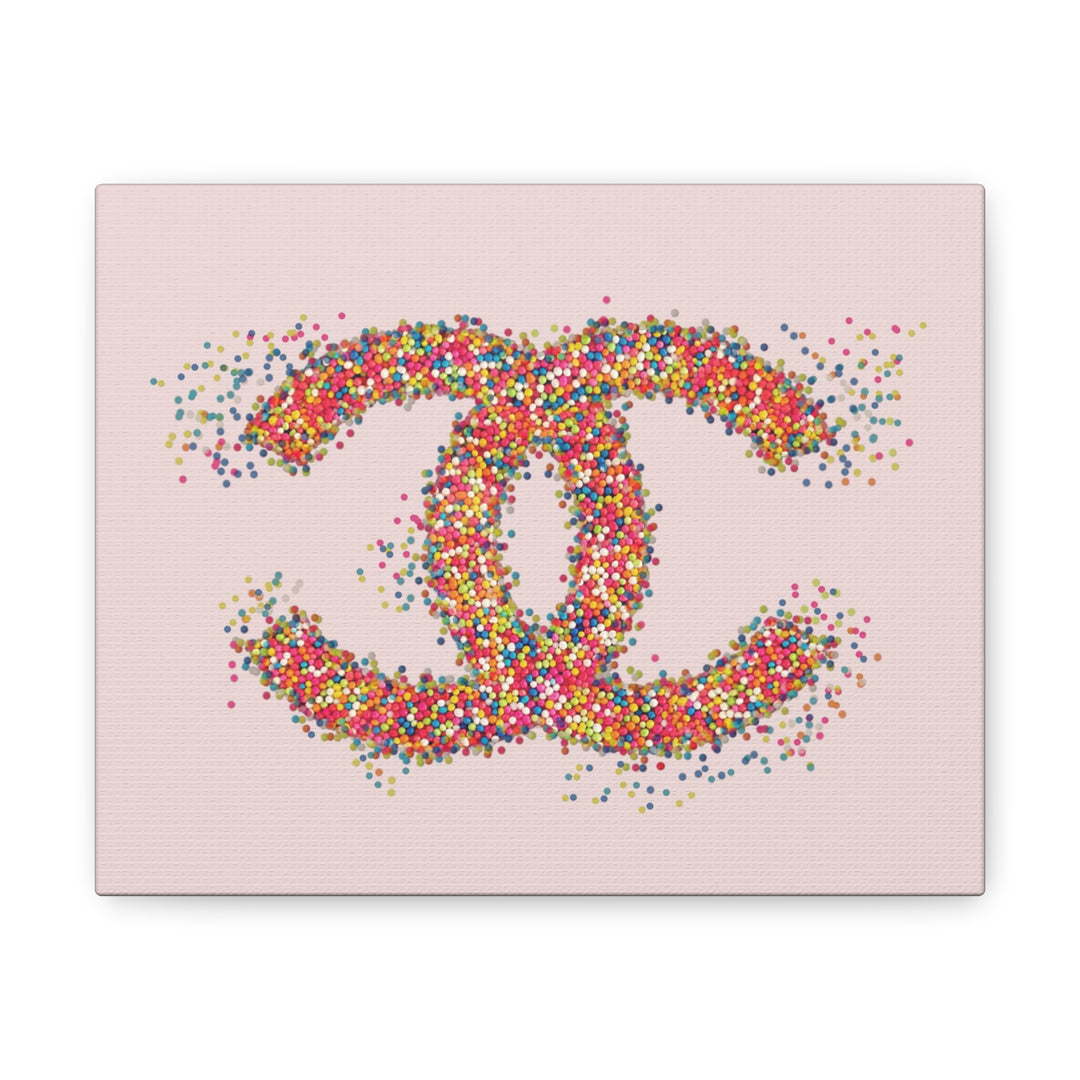 Sprinkle Me In Chanel Canvas Print