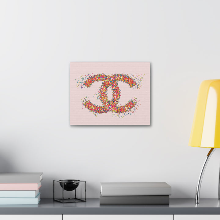 Sprinkle Me In Chanel Canvas Print