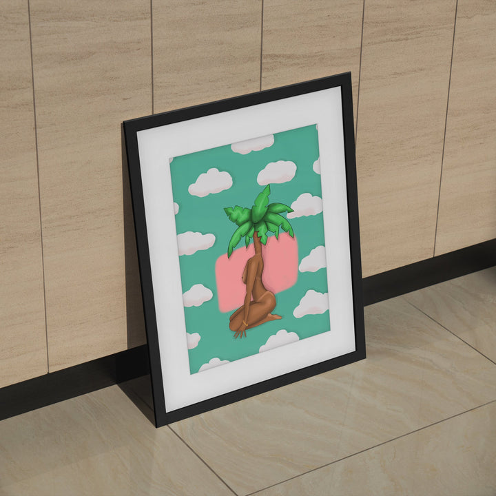 Miami Vacation | Beach wall art | Pink Beach Wall Art