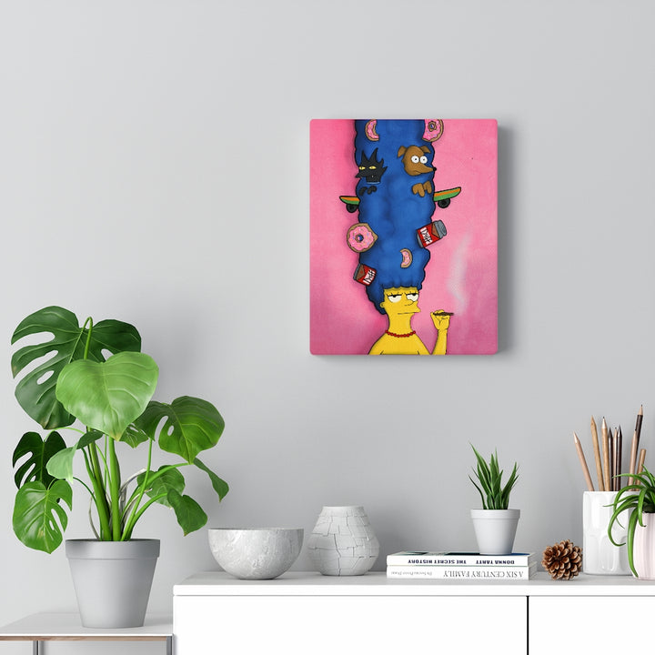 Marge's Vibe Canvas Print