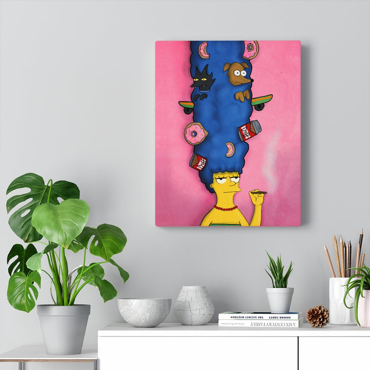 Marge's Vibe Canvas Print