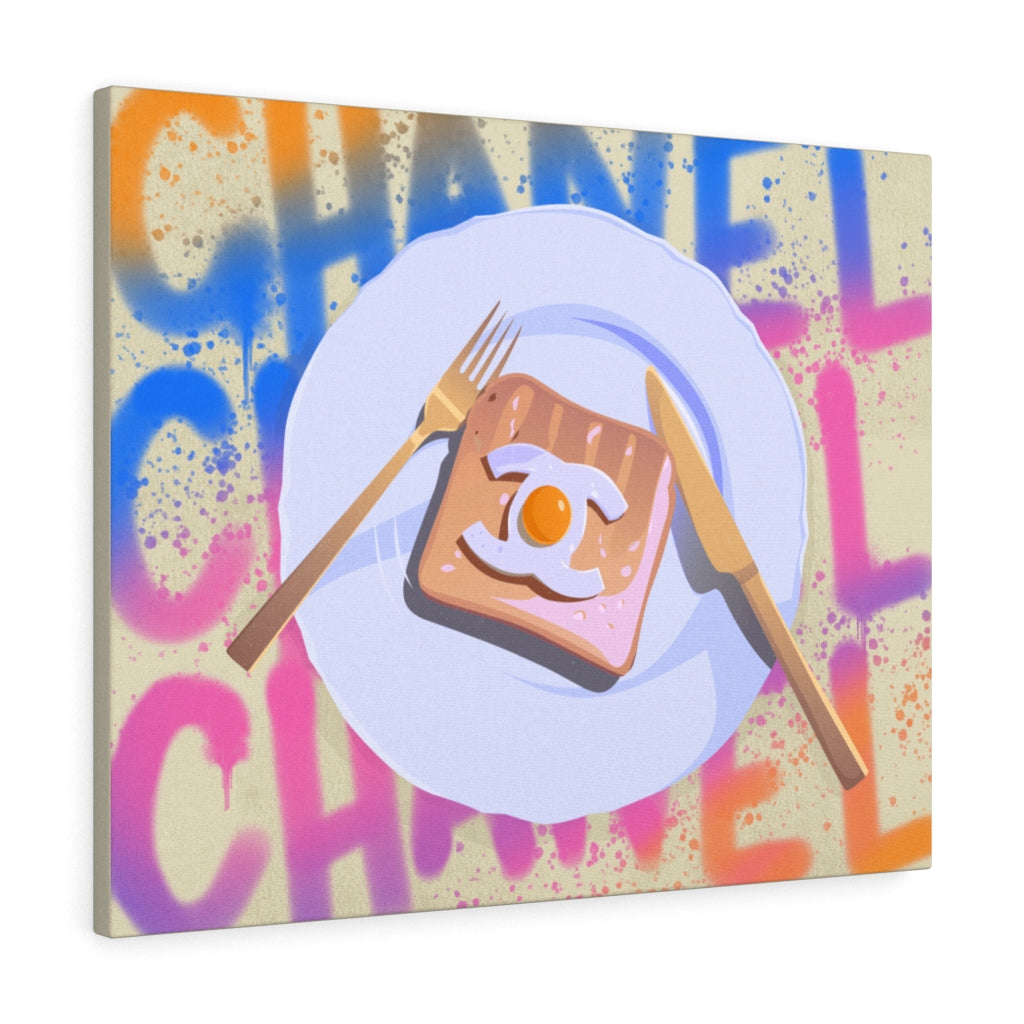 Chanel Diet Canvas Print