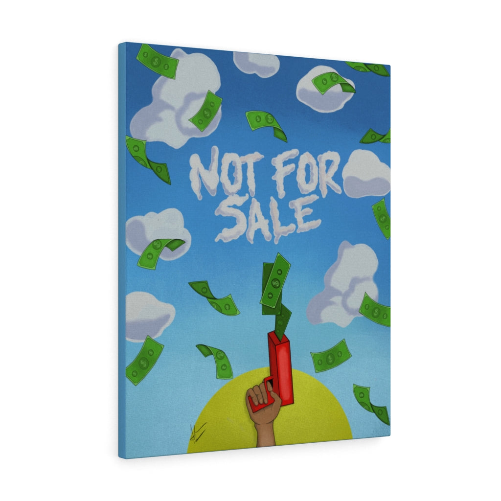 Not For Sale Canvas Print