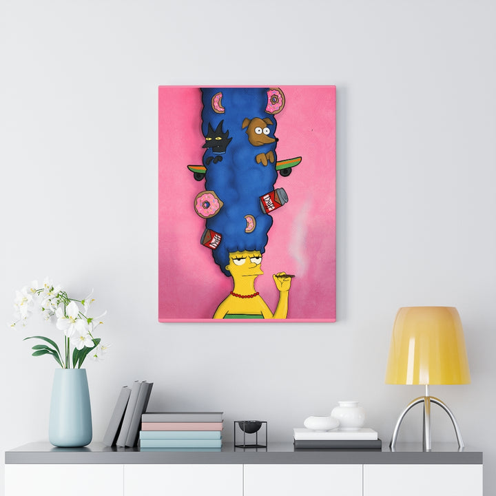 Marge's Vibe Canvas Print