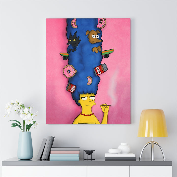 Marge's Vibe Canvas Print