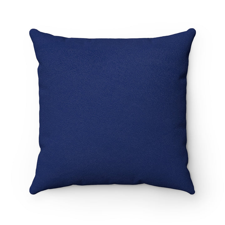 Faux Suede Big C Pillow