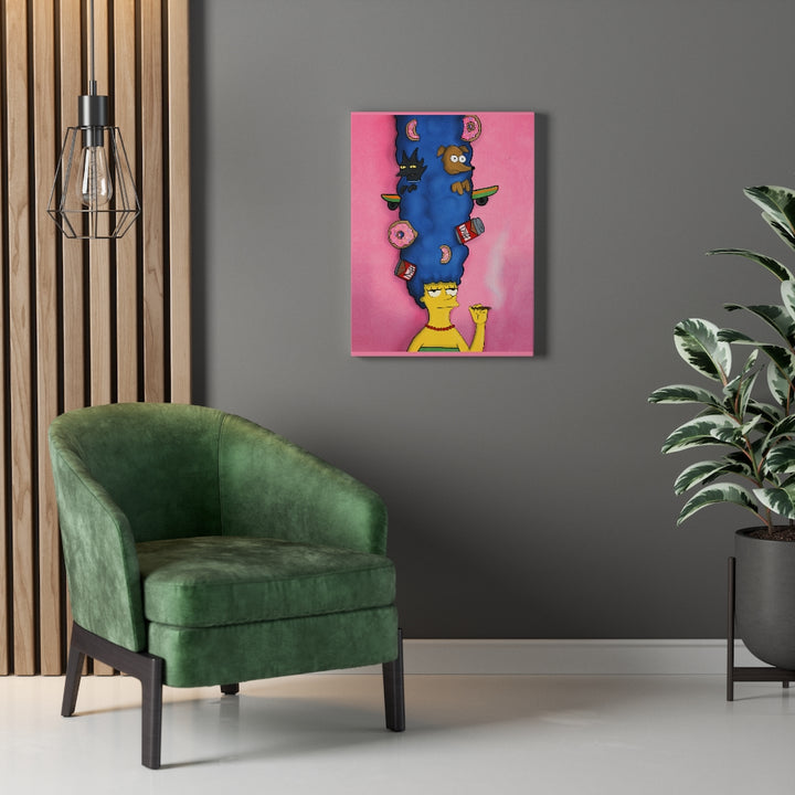 Marge's Vibe Canvas Print